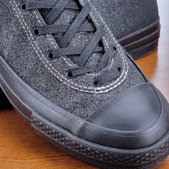 Converse X JW Anderson CTAS 70 VTG Ballet UT Ox Black 160802C Black/Glitter NWB - Picture 7 of 14